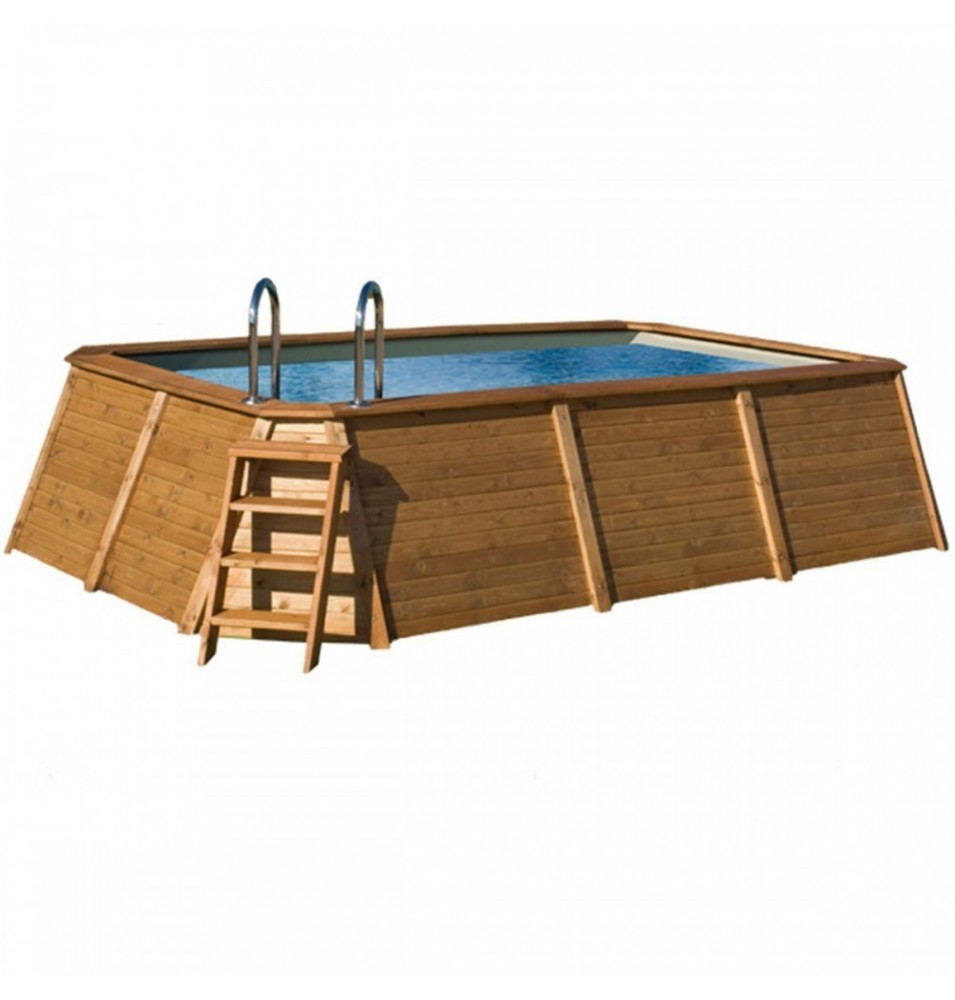 PISCINA RECTANGULAR DE MADERA PANELADA IV PISCINA RECTANGULAR DE MADERA PANELADA IV