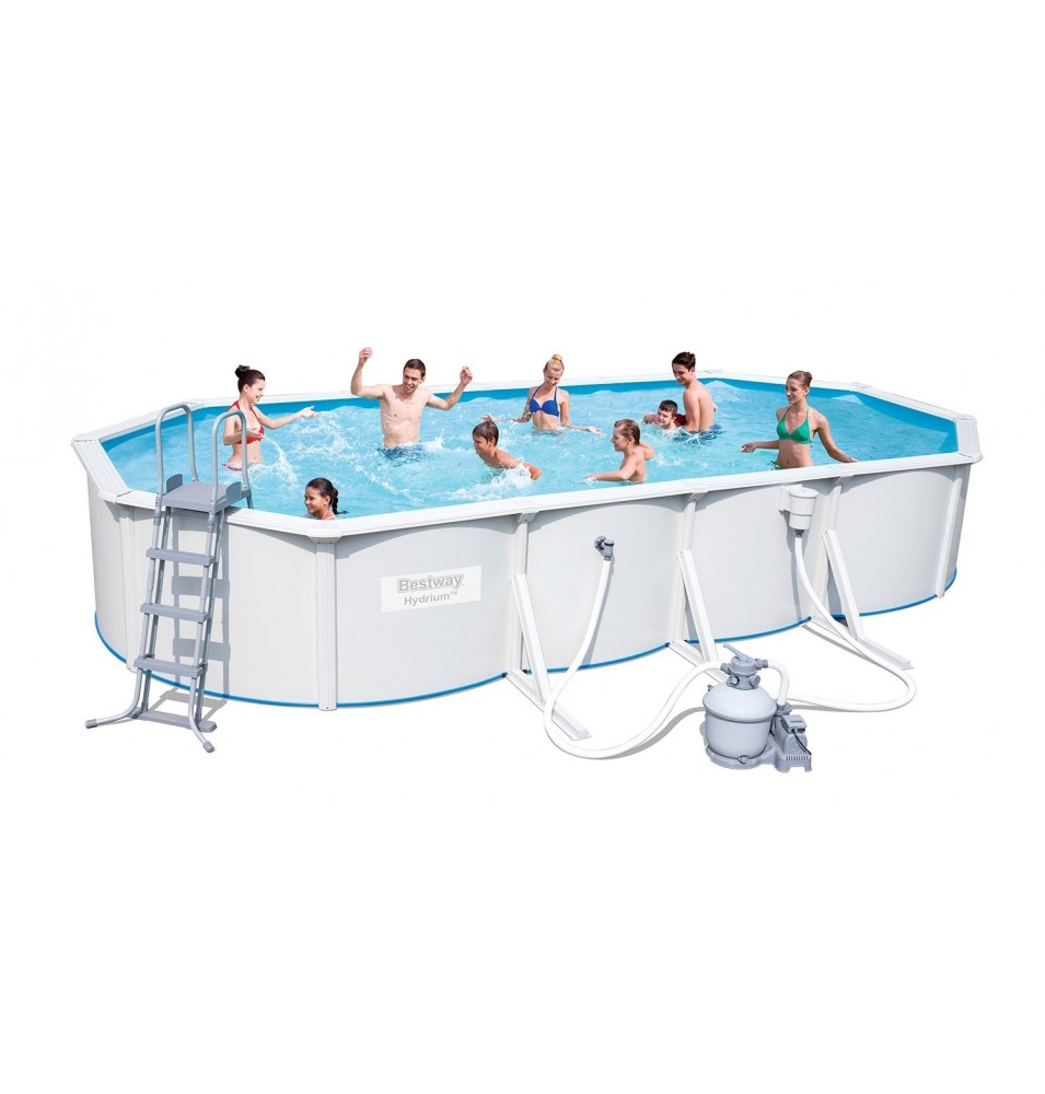 PISCINA OVAL DE CHAPA REFORZADA HYDRIUM III PISCINA OVAL DE CHAPA REFORZADA HYDRIUM III