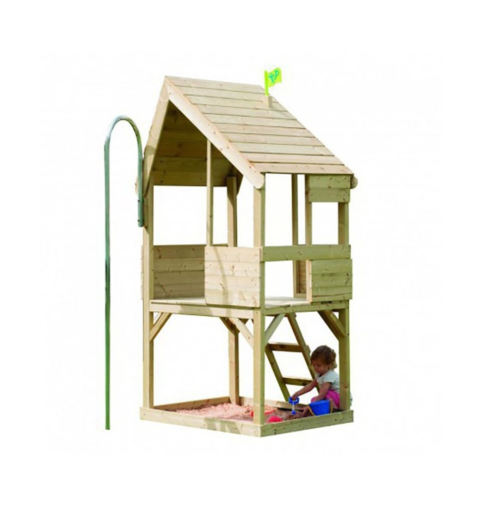 CASITA DE MADERA CON ARENERO II CASITA DE MADERA CON ARENERO II