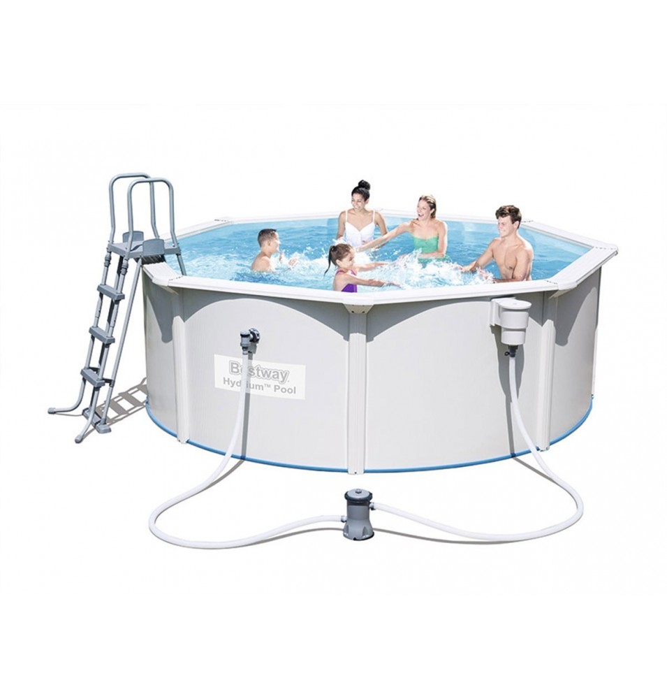 PISCINA REDONDA DE CHAPA REFORZADA HYDRIUM II PISCINA REDONDA DE CHAPA REFORZADA HYDRIUM II