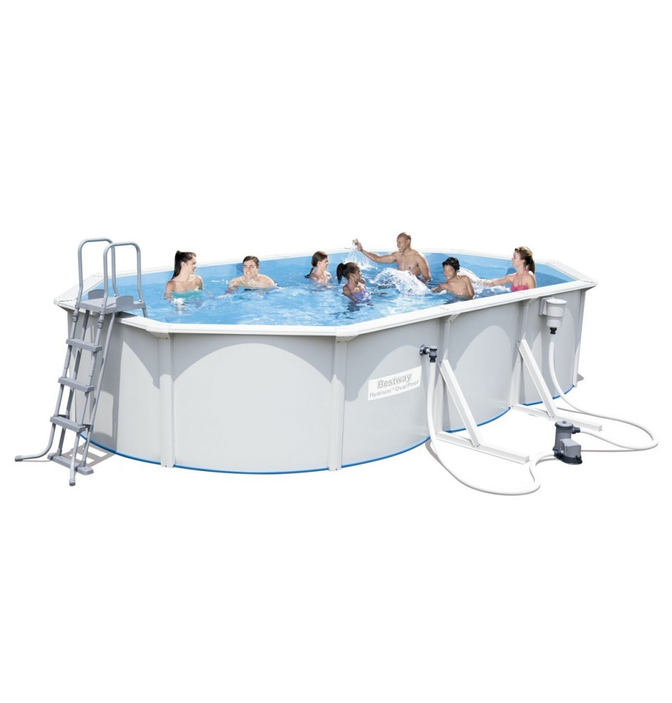 PISCINA OVAL DE CHAPA REFORZADA HYDRIUM II PISCINA OVAL DE CHAPA REFORZADA HYDRIUM II