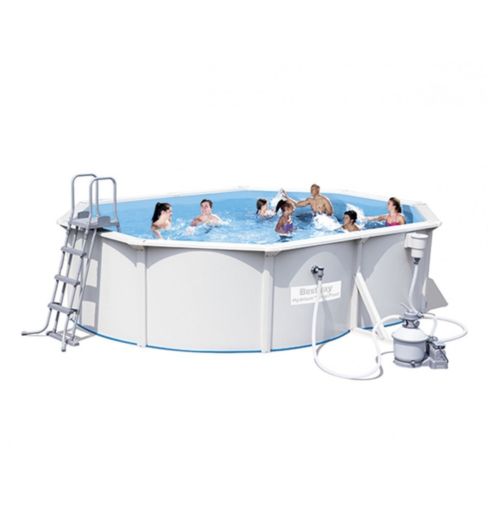 PISCINA OVAL DE CHAPA REFORZADA HYDRIUM I PISCINA OVAL DE CHAPA REFORZADA HYDRIUM I