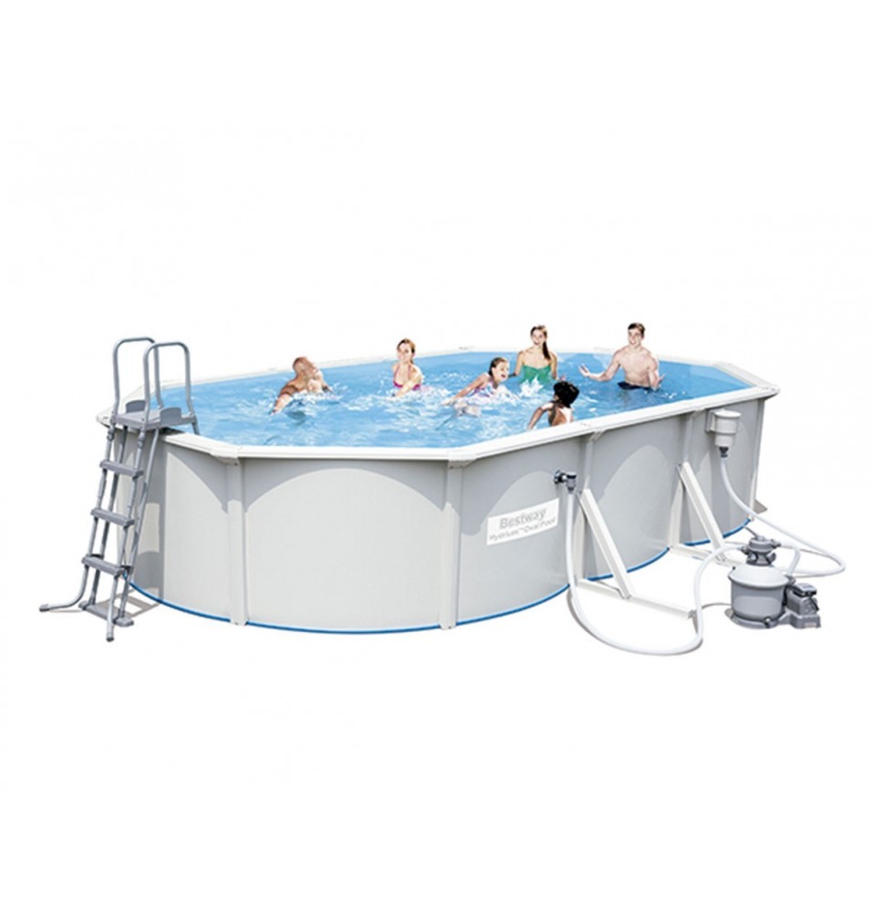 PISCINA OVAL DE CHAPA REFORZADA HYDRIUM II PISCINA OVAL DE CHAPA REFORZADA HYDRIUM II