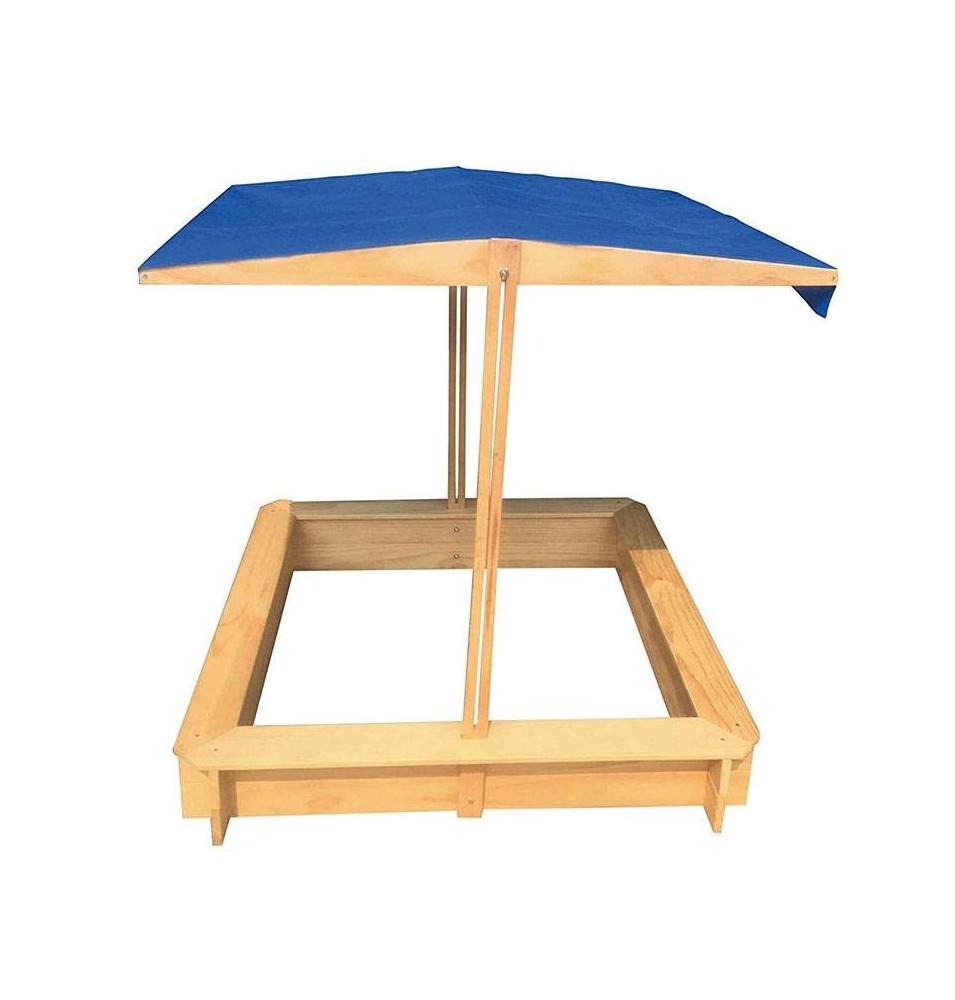 ARENERO DE MADERA CON TOLDO ARENERO DE MADERA CON TOLDO