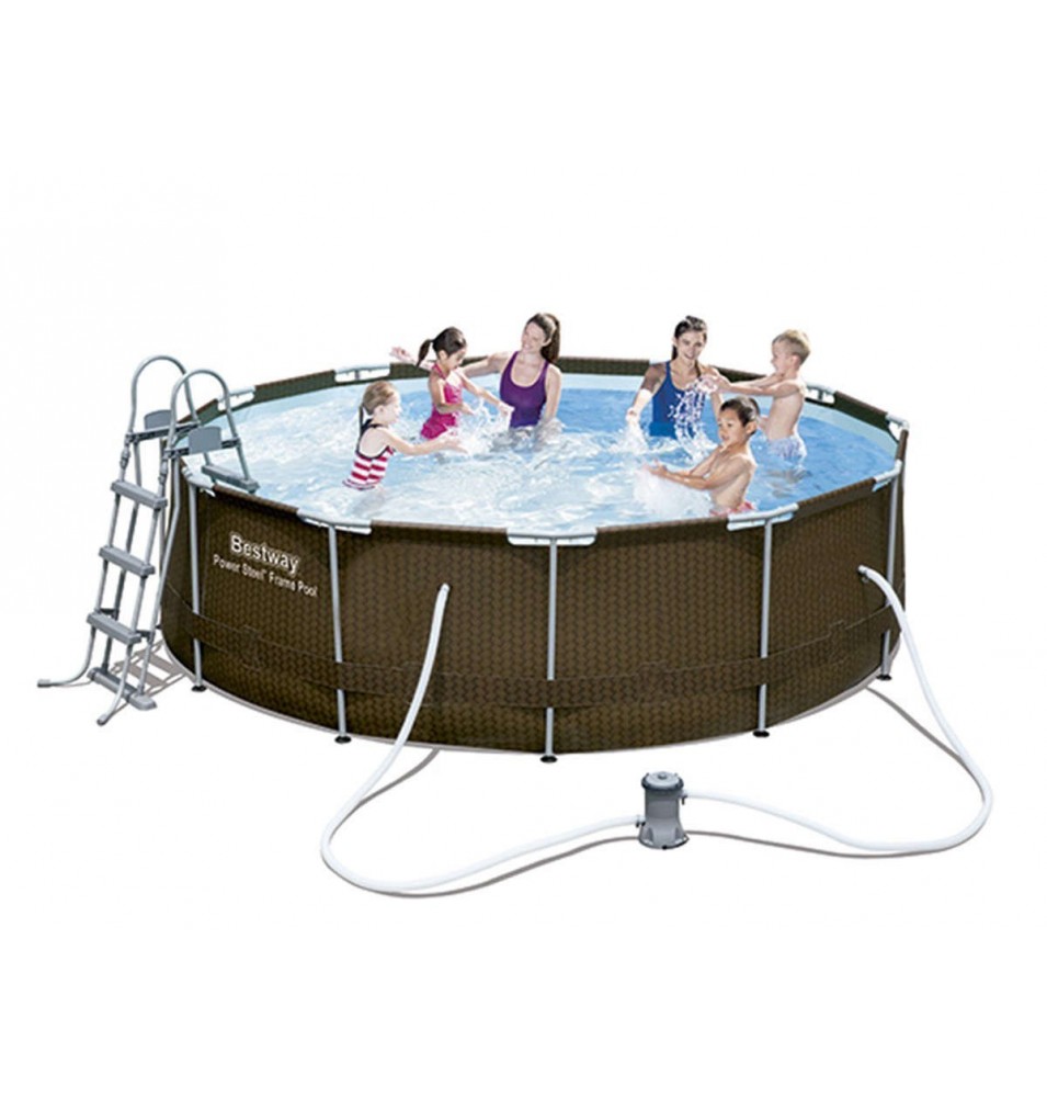PISCINA POWER STEEL DISEÑO RATTAN I PISCINA POWER STEEL DISEÑO RATTAN I
