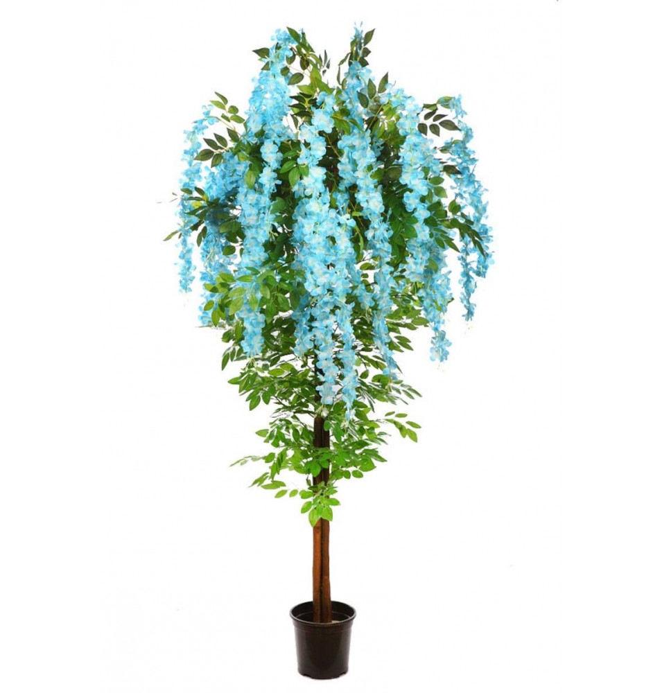 ÁRBOL WISTERIA AZUL ARTIFICIAL 180 CM ÁRBOL WISTERIA AZUL ARTIFICIAL 180 CM