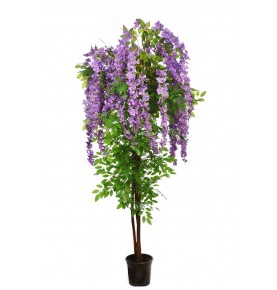 ÁRBOL WISTERIA LILA ARTIFICIAL 180 CM