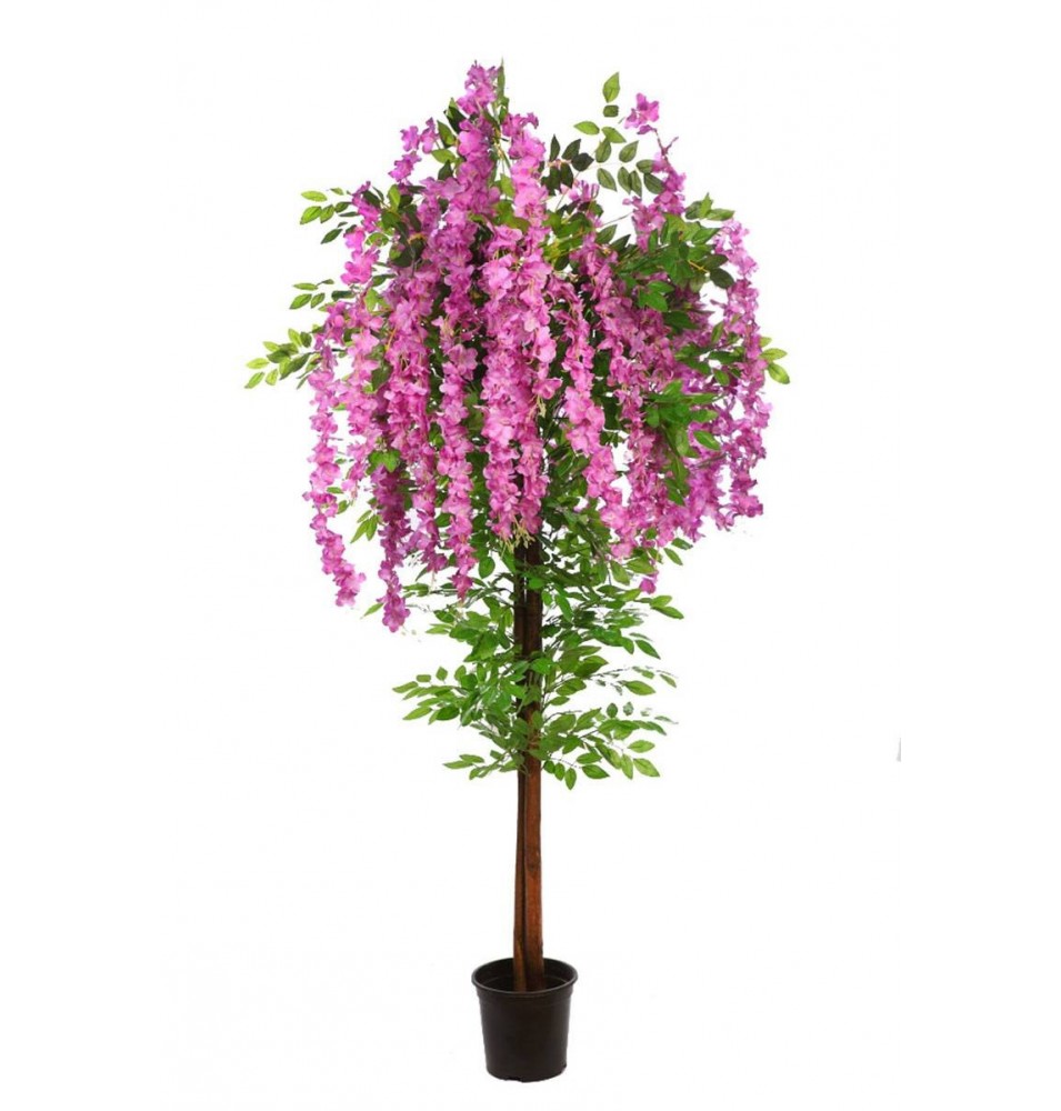 ÁRBOL WISTERIA FUCSIA ARTIFICIAL 180 CM ÁRBOL WISTERIA FUCSIA ARTIFICIAL 180 CM