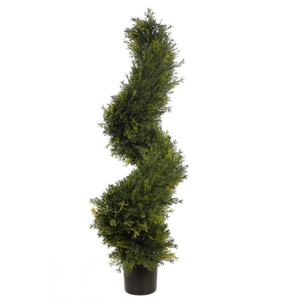 ÁRBOL SETO ESPIRAL ARTIFICIAL 95 CM ÁRBOL SETO ESPIRAL ARTIFICIAL 95 CM
