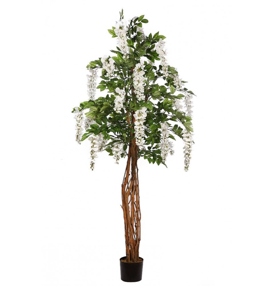 ÁRBOL WISTERIA BLANCO ARTIFICIAL 210 CM