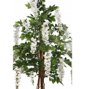 ÁRBOL WISTERIA BLANCO ARTIFICIAL 210 CM