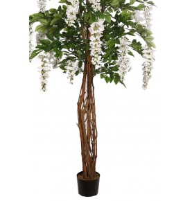 ÁRBOL WISTERIA BLANCO ARTIFICIAL 210 CM