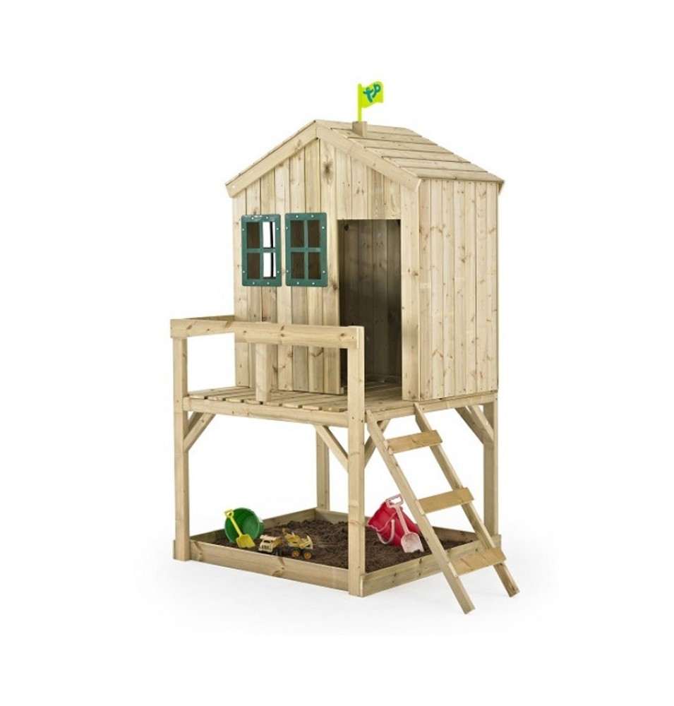 CASITA DE MADERA CON ARENERO I CASITA DE MADERA CON ARENERO I