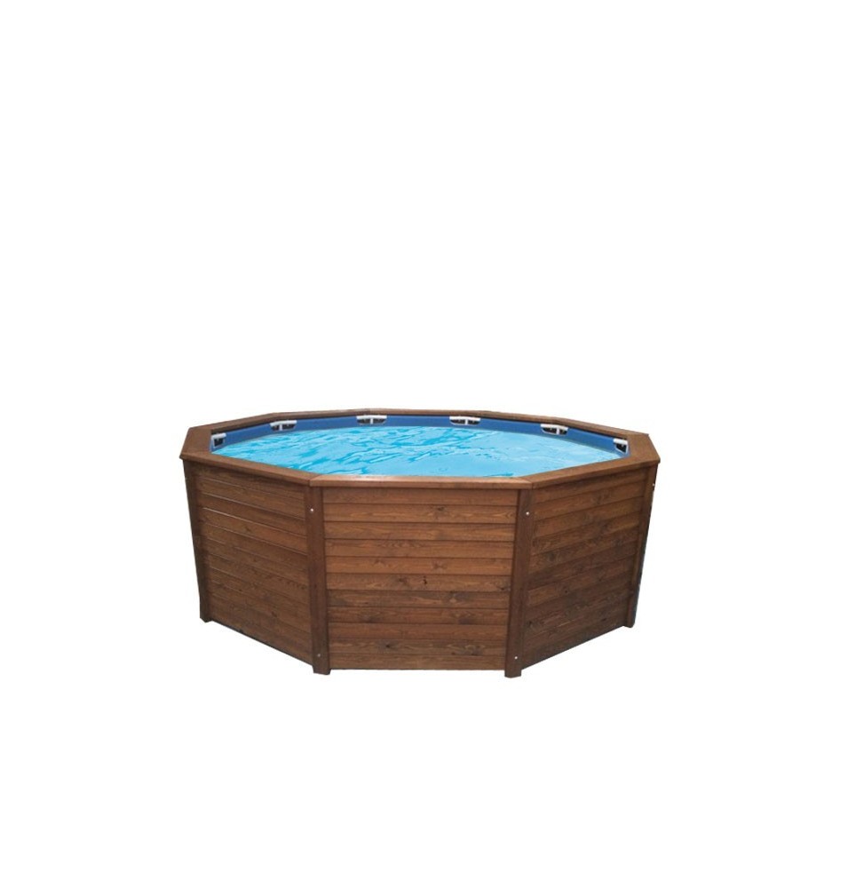 PISCINA REDONDA DE MADERA PANELADA I PISCINA REDONDA DE MADERA PANELADA I